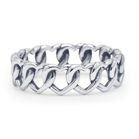 Interlocking Heart Band
