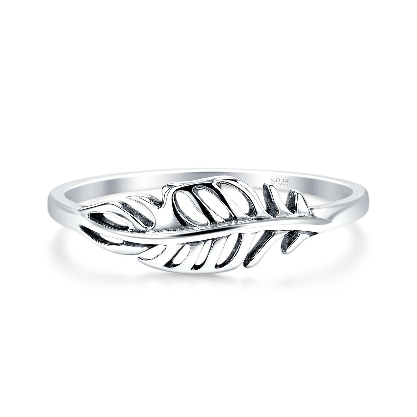 Filigree Feather Ring