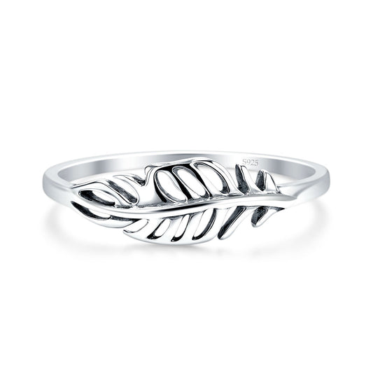 Filigree Feather Ring