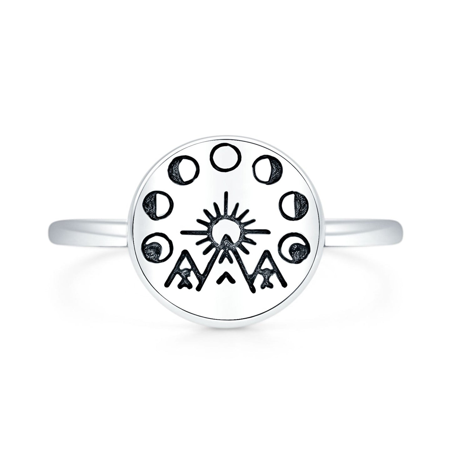 Celestial Moon & Sun Ring