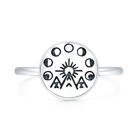 Celestial Moon & Sun Ring
