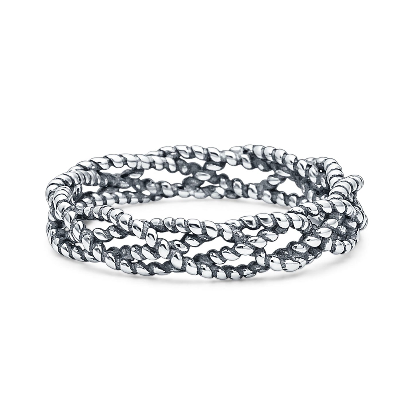 Twisted Rope Ring