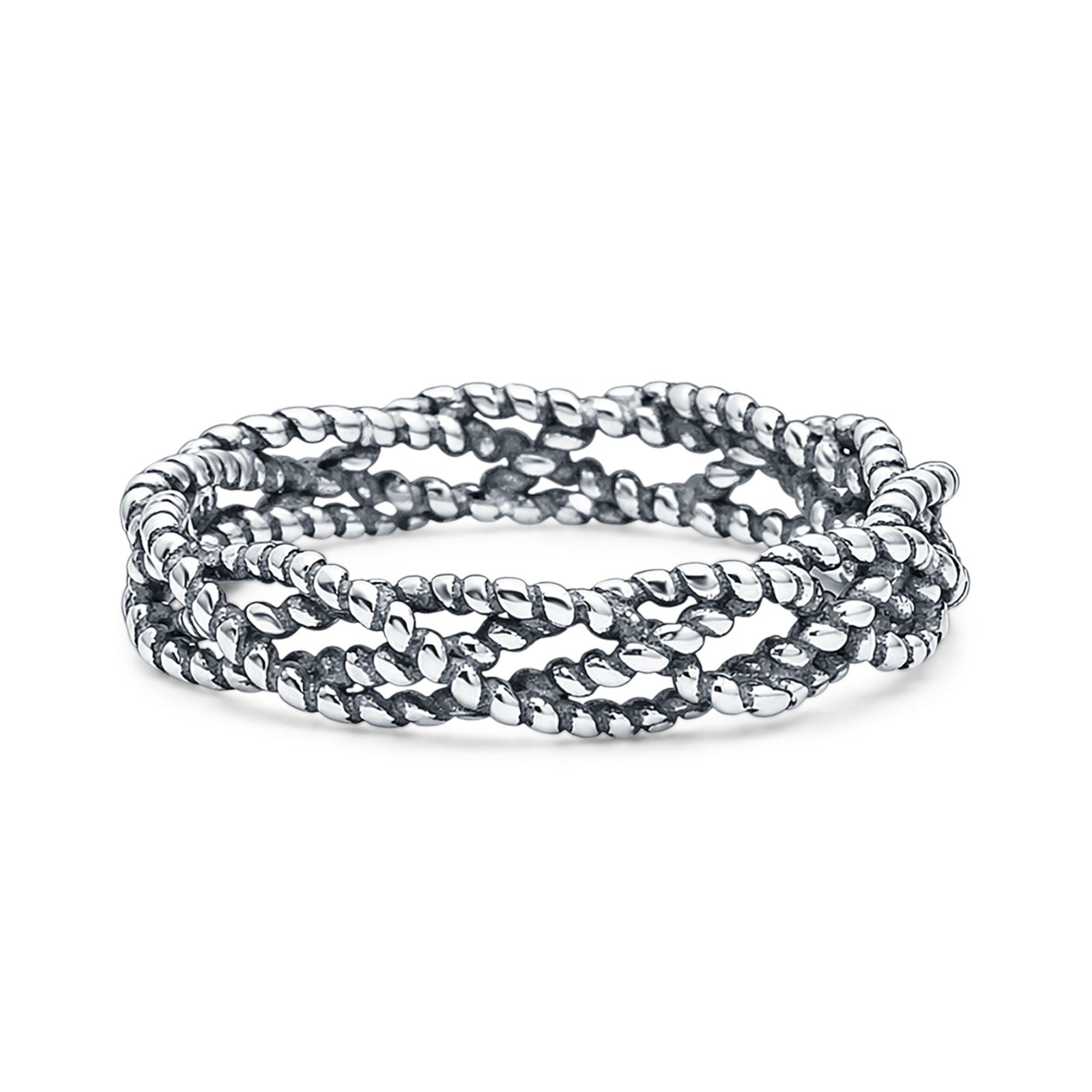 Twisted Rope Ring