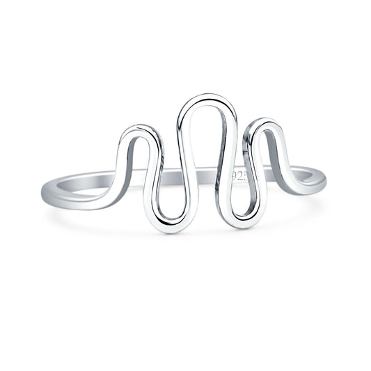 Wave Line Ring