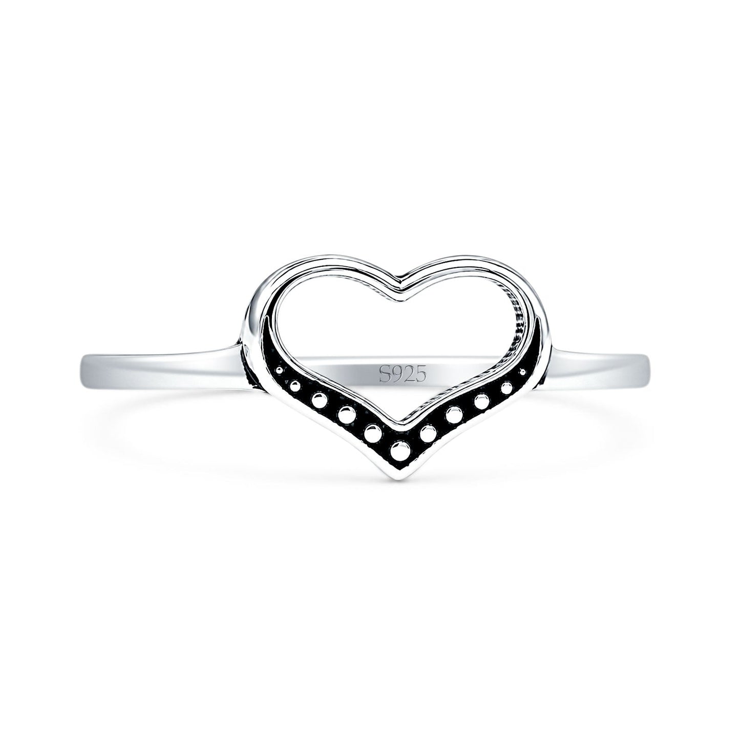 Heart Beaded Ring