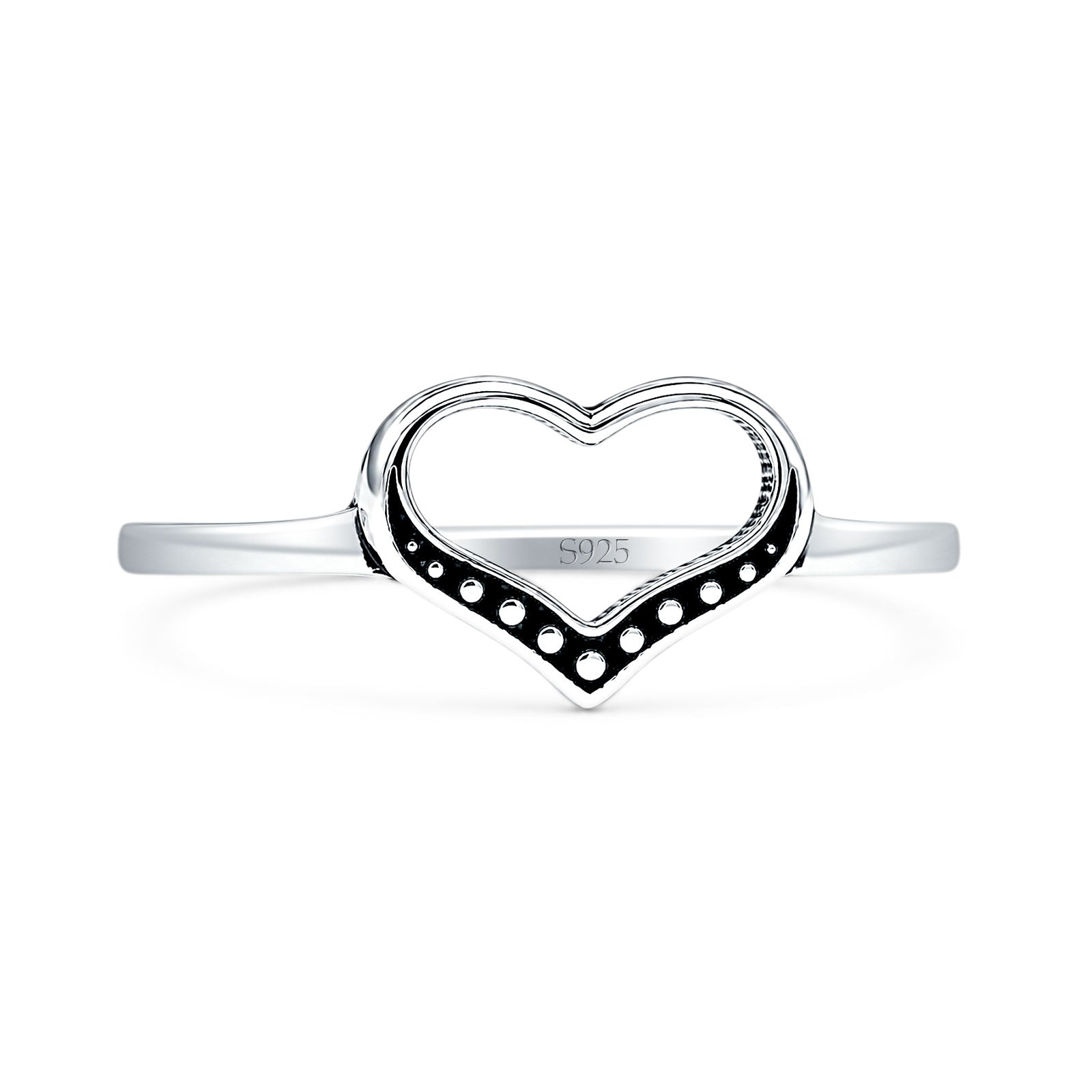 Heart Beaded Ring