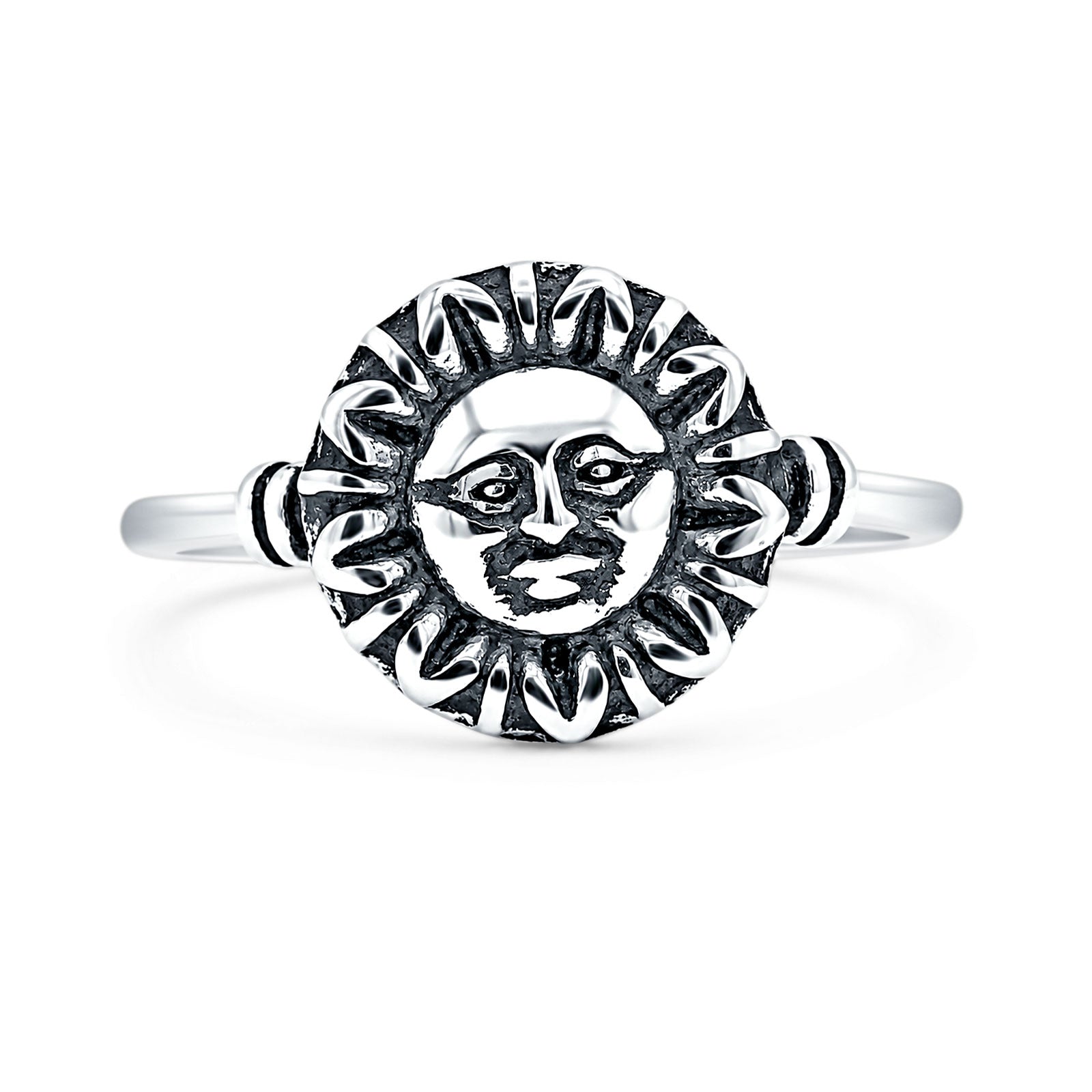 Sun Face Ring