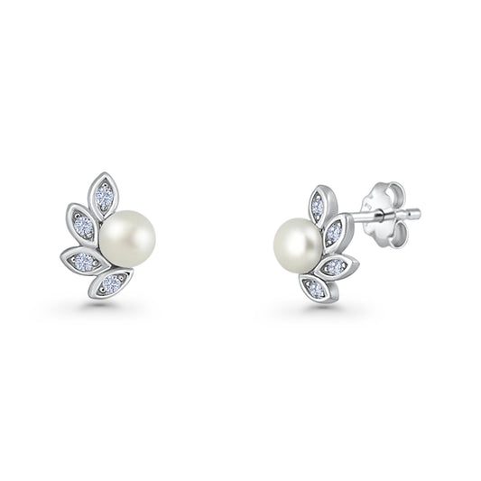 Pearl Stud Earrings