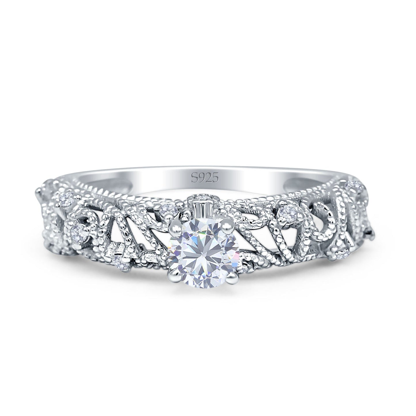 Beaded Filigree Ring