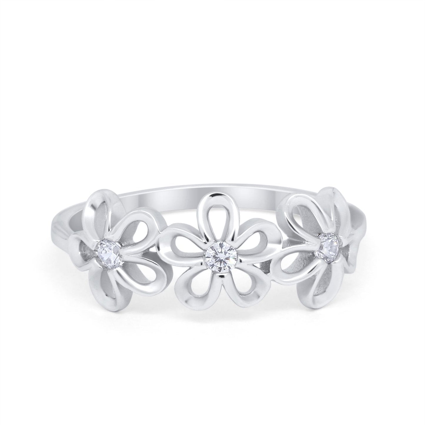 Art Deco Flowers Ring