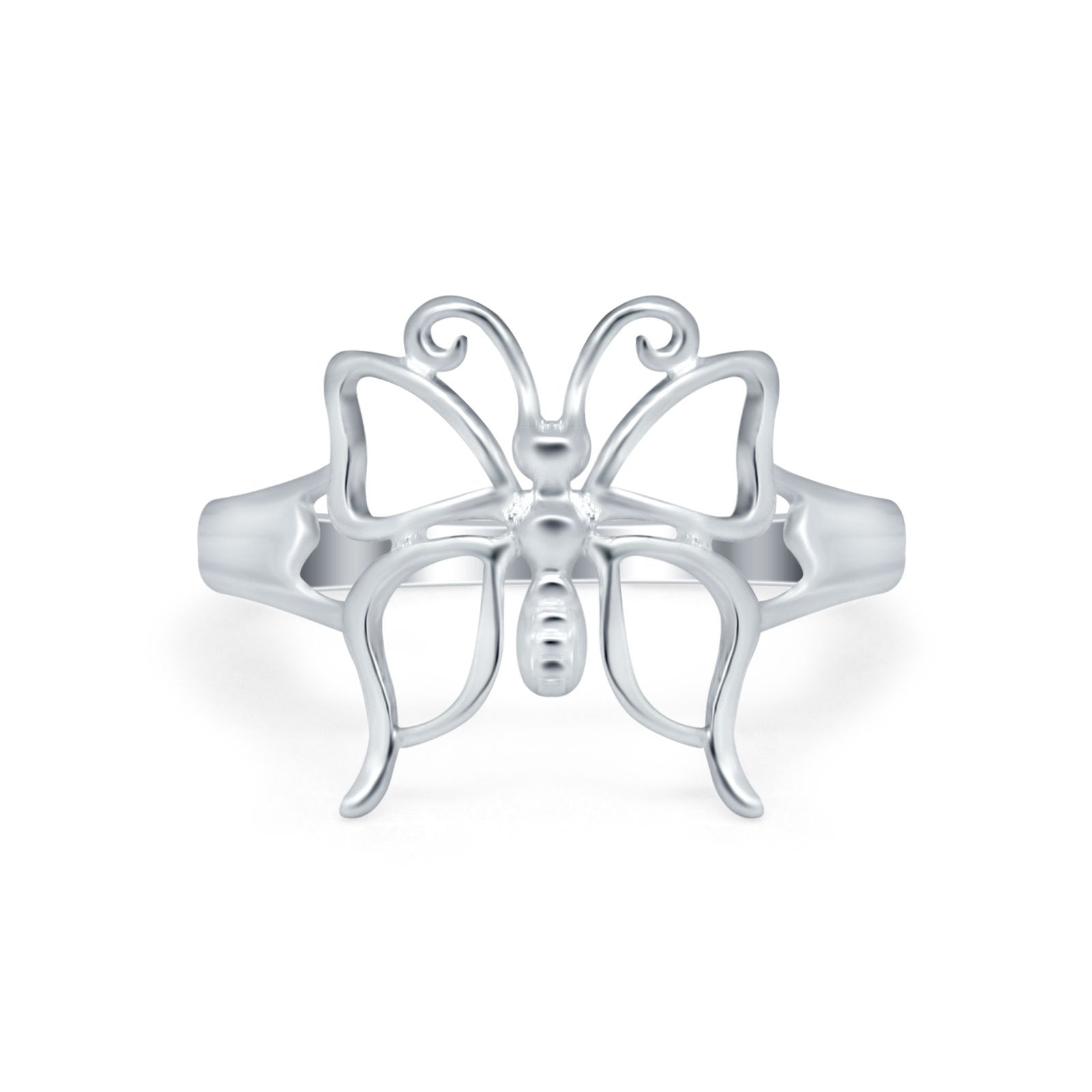 Butterfly Band Ring