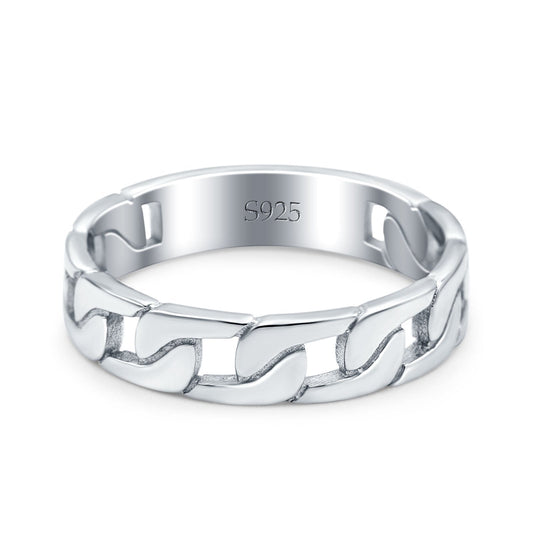 Chain Links Ring