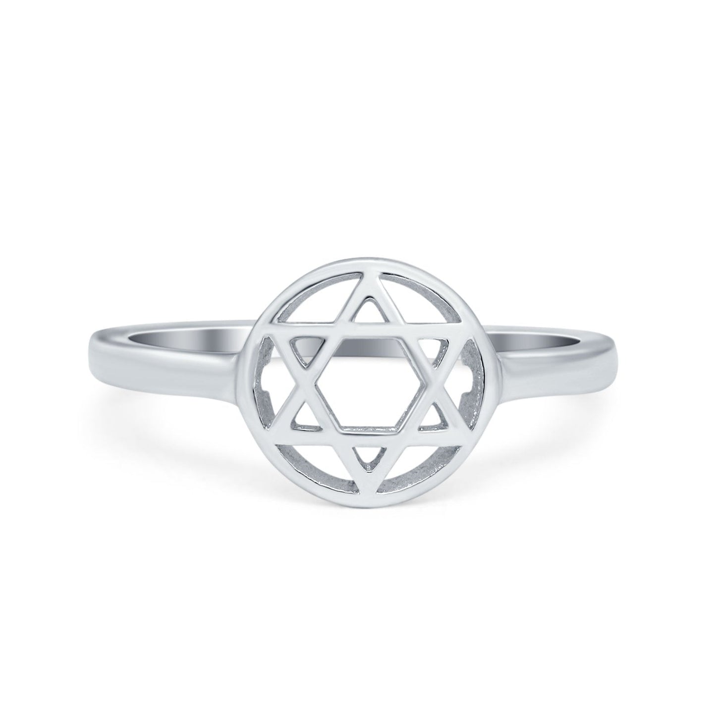 Jewish Star of David Ring