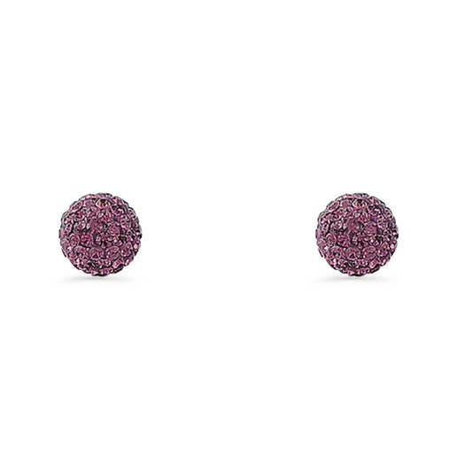 Full Ball Stud Earrings