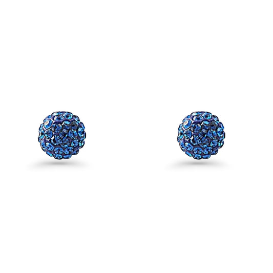 Full Ball Stud Earrings