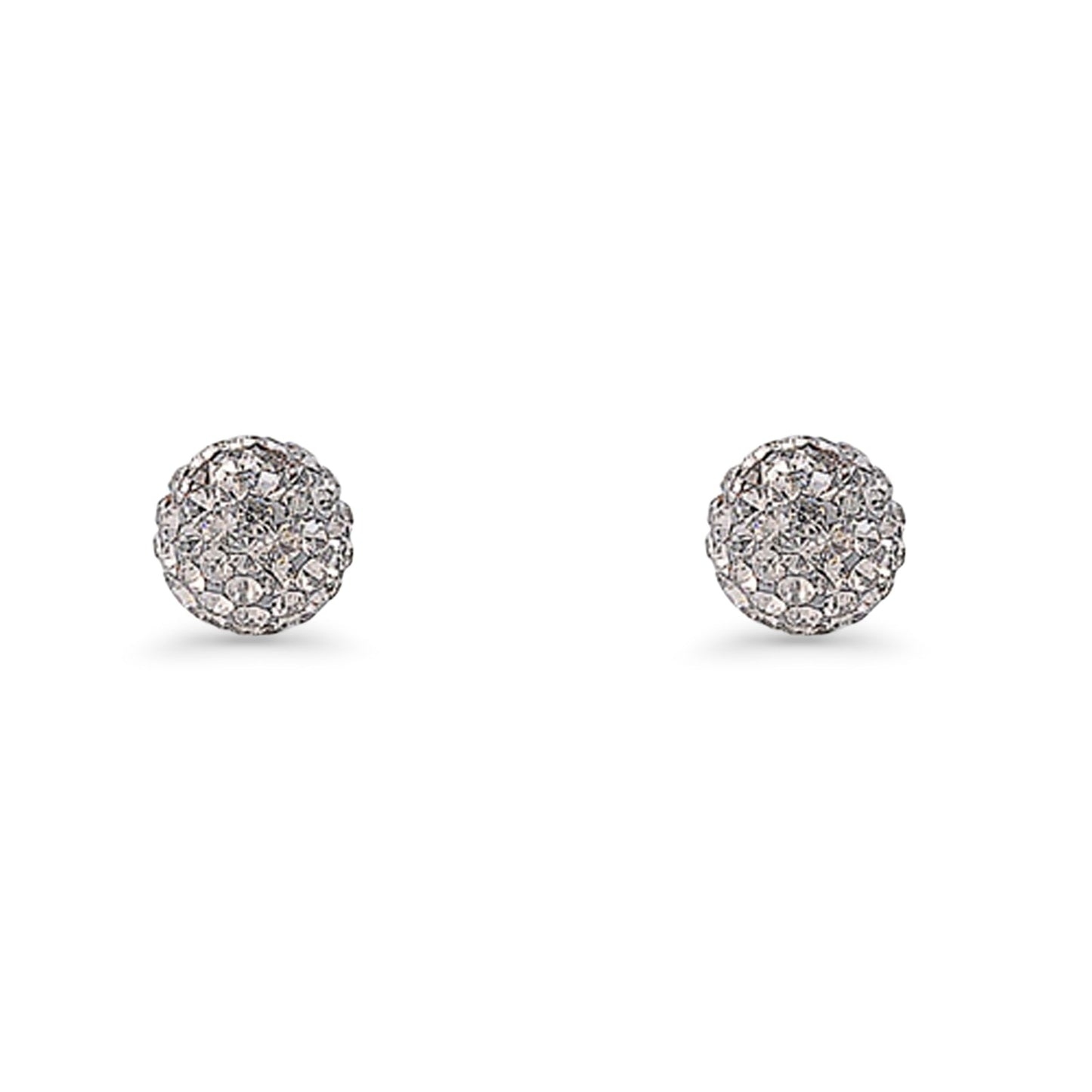 Full Ball Stud Earrings