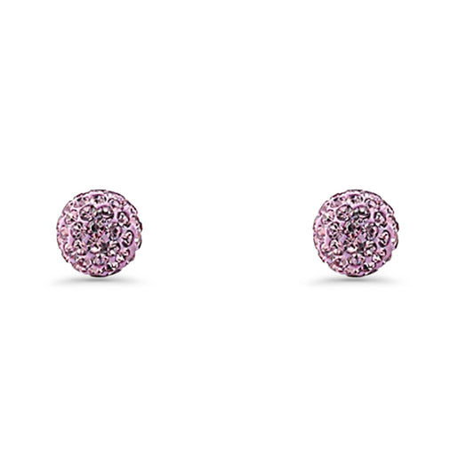 Full Ball Stud Earrings