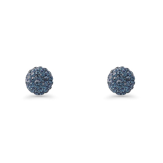 Full Ball Stud Earrings