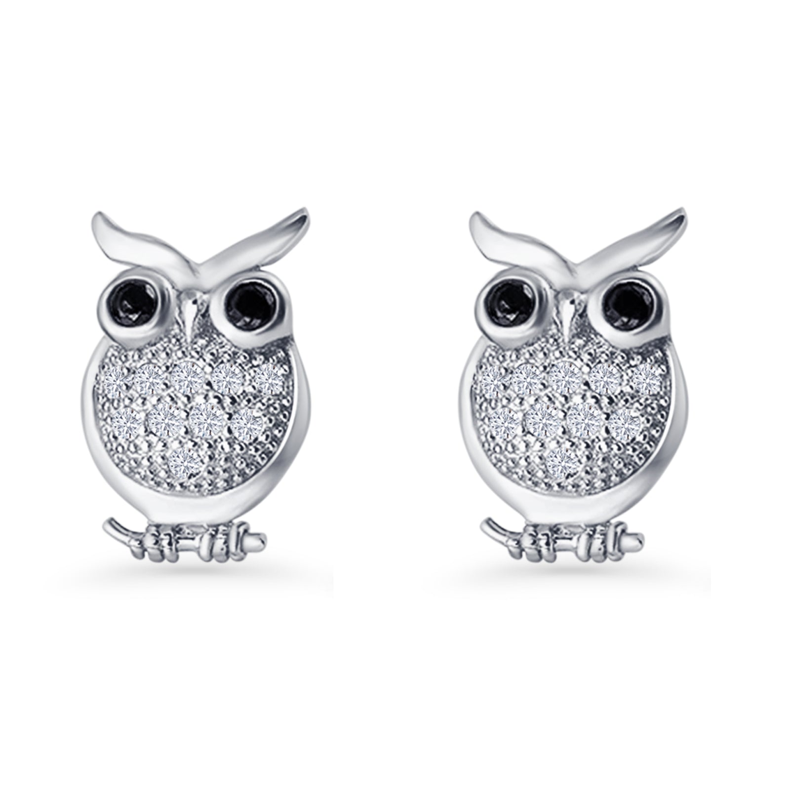 Owl Stud Earrings