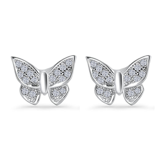 Butterfly Stud Earrings