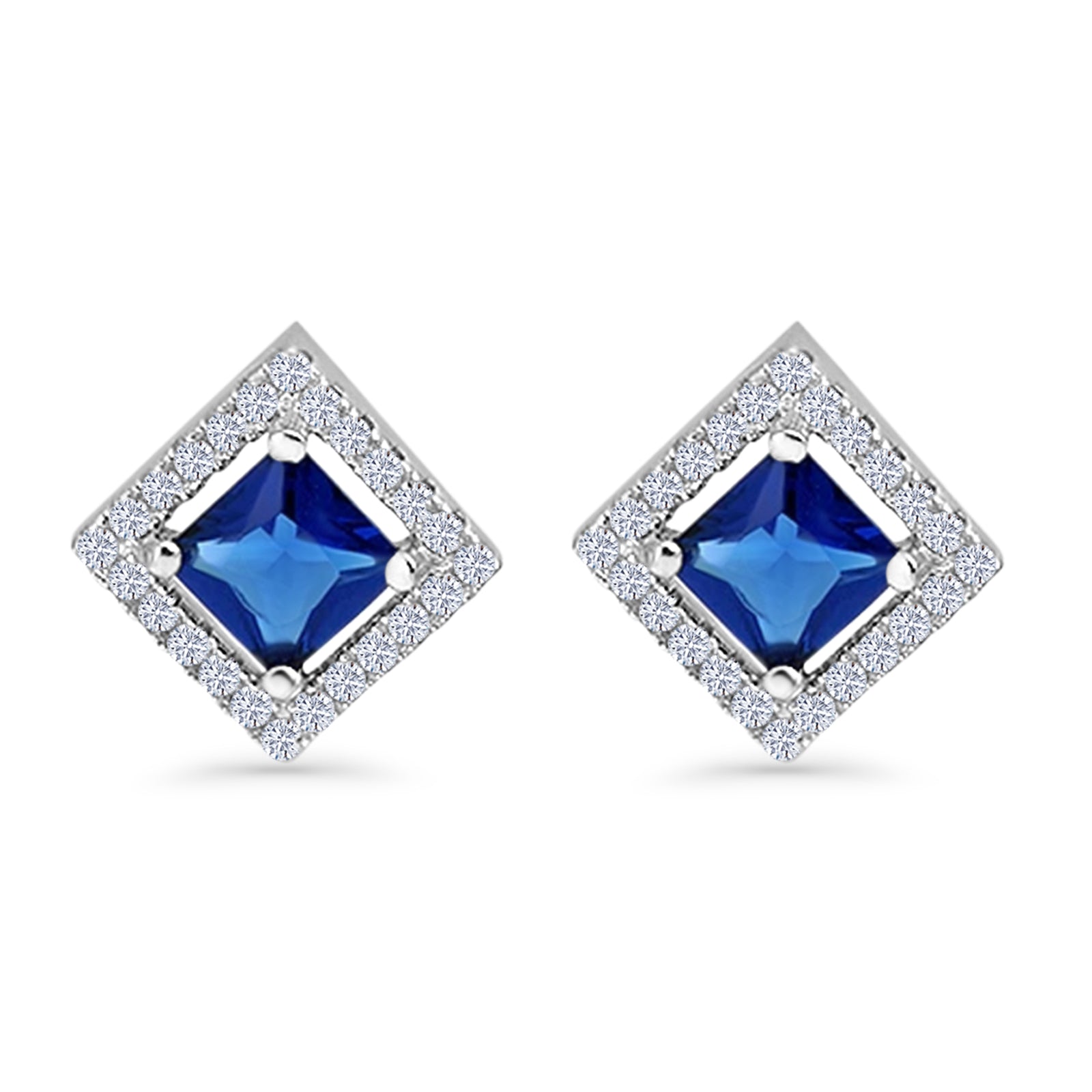 Square Stud Earrings