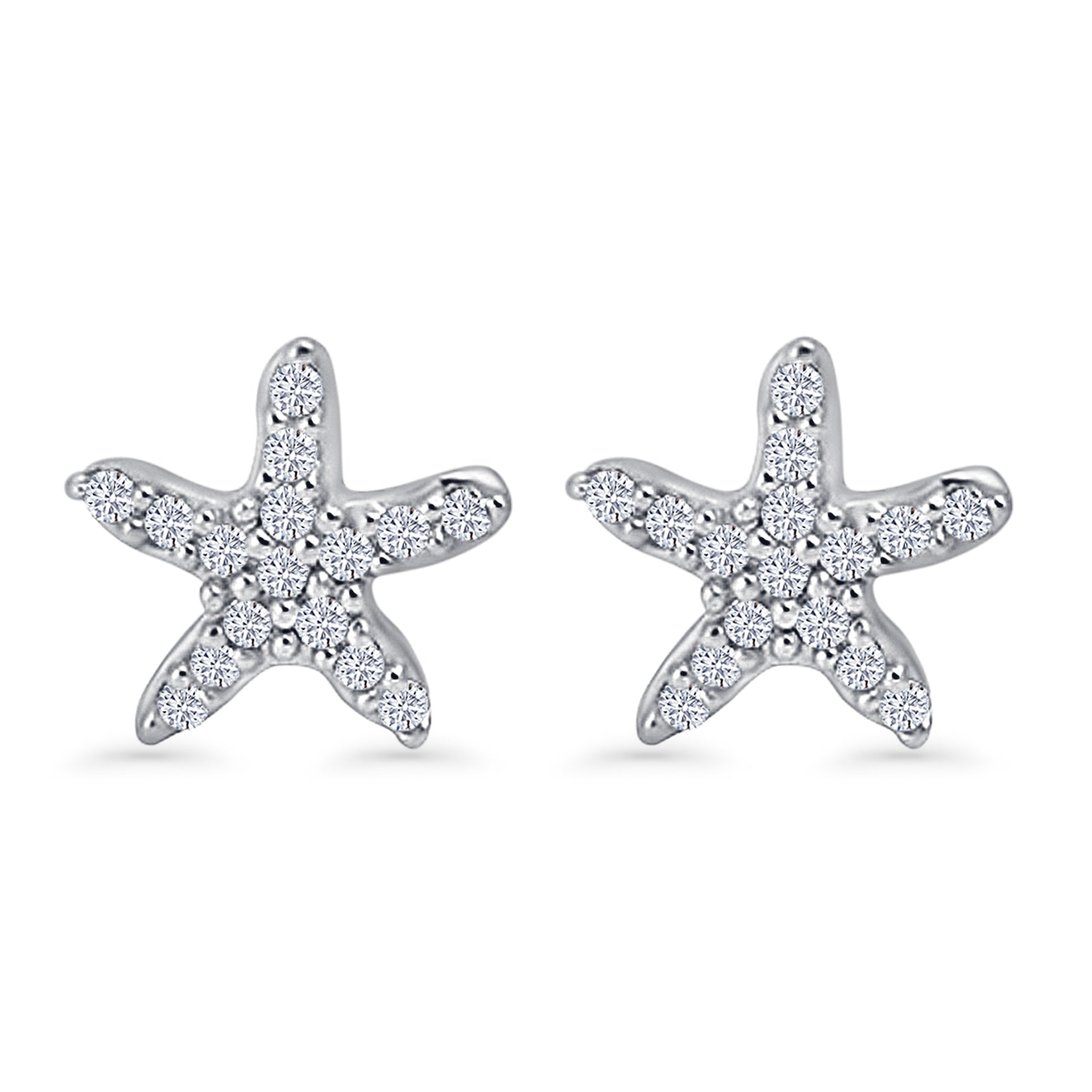 Starfish Stud Earrings