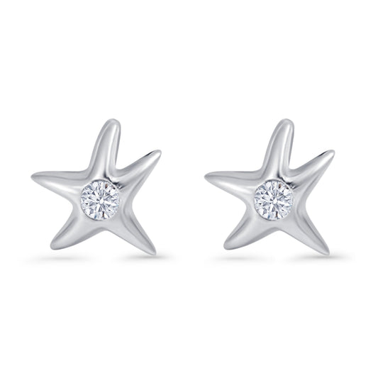 Starfish Stud Earrings