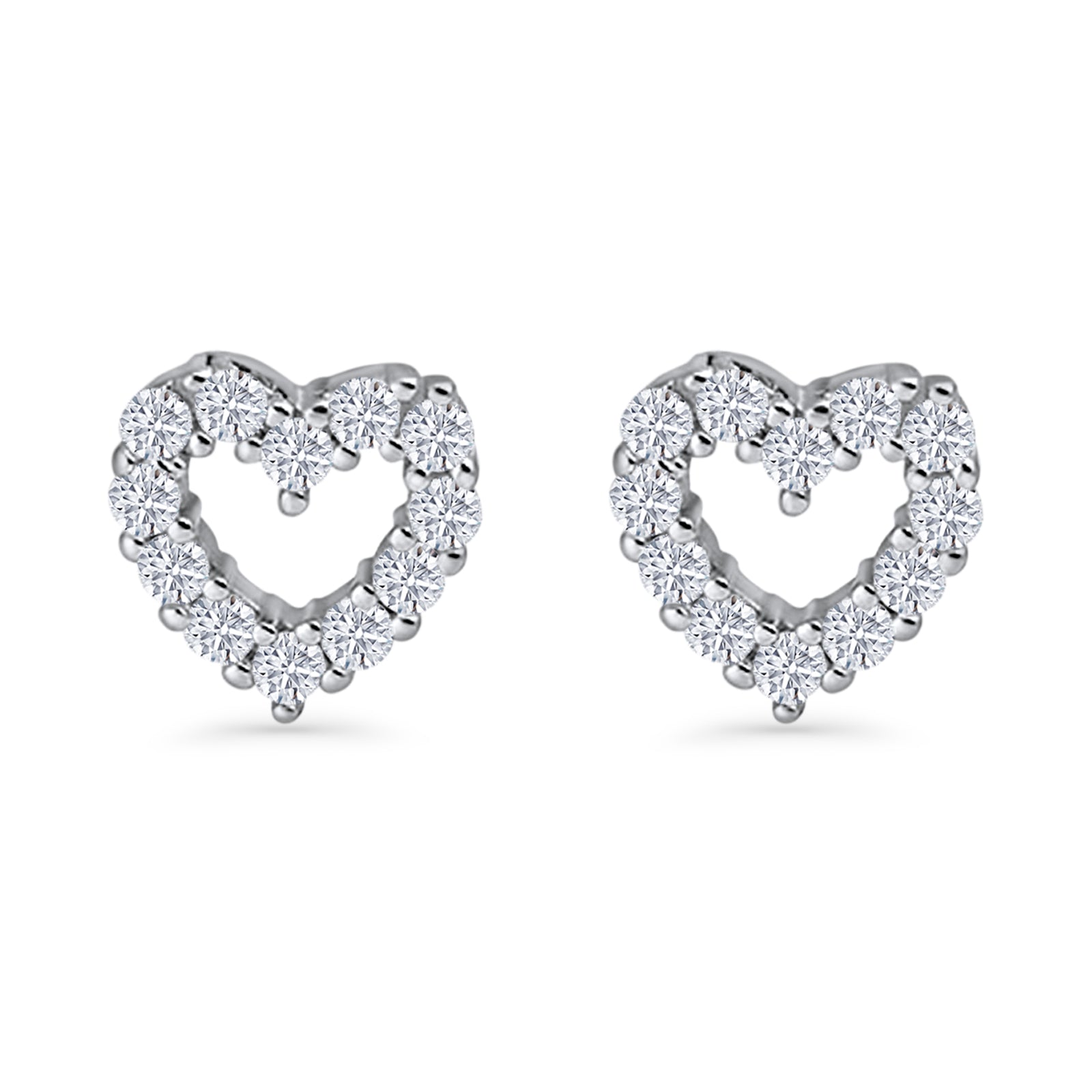 Heart Stud Earring