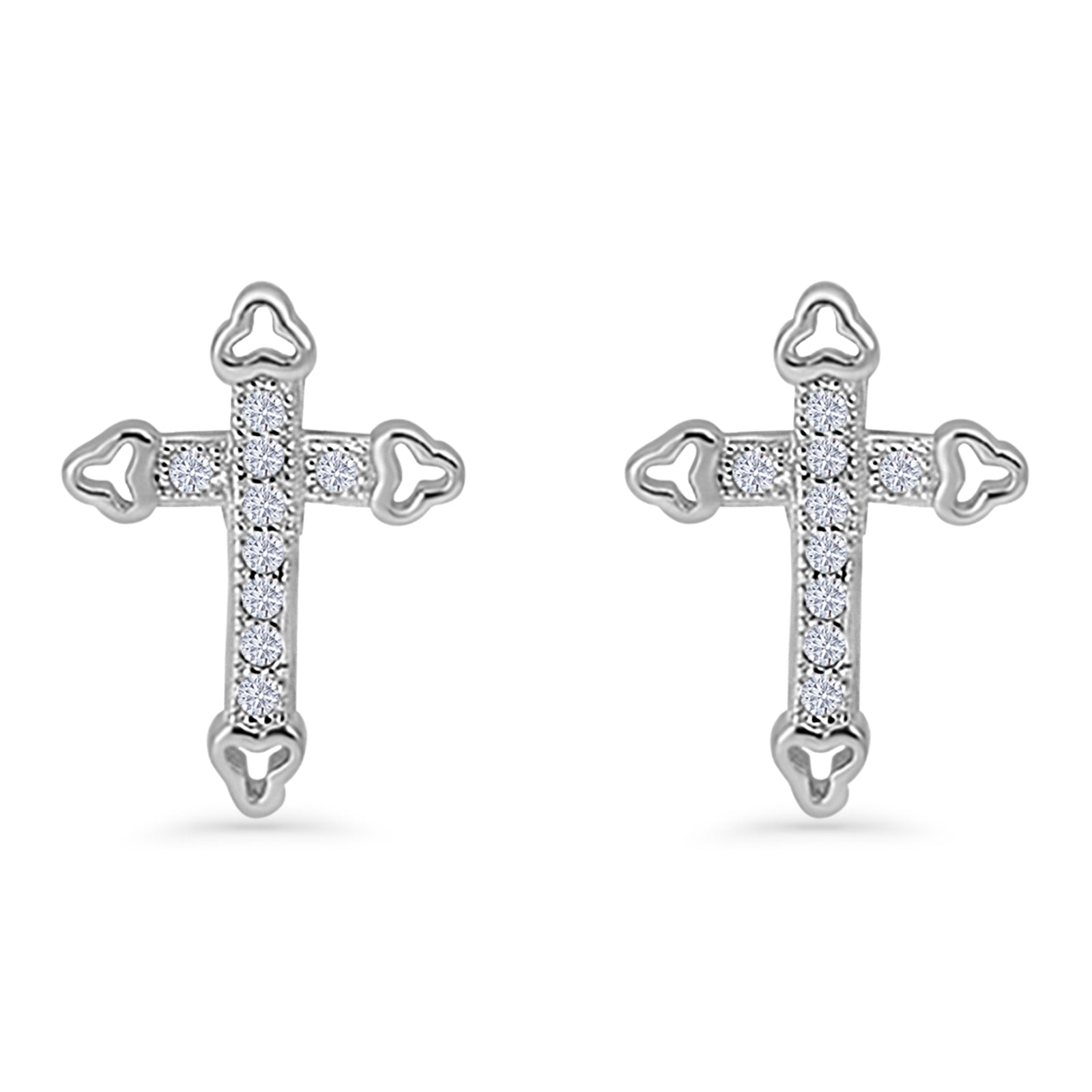 Cross Stud Earring