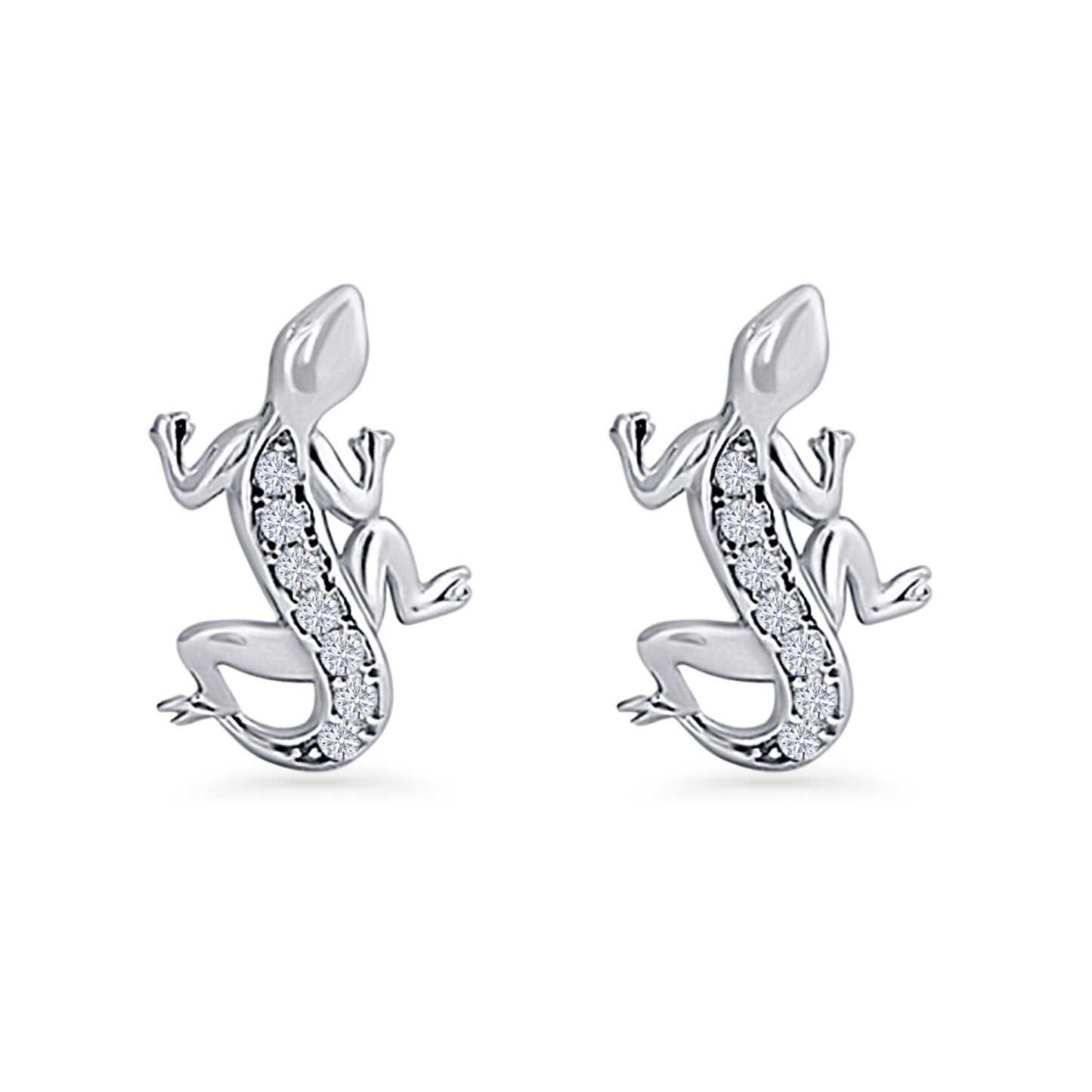 Lizard Stud Earring