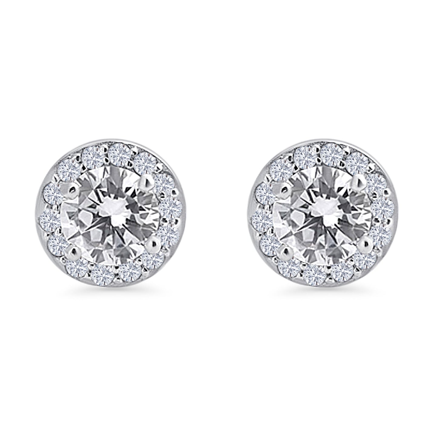 Round Stud Earring