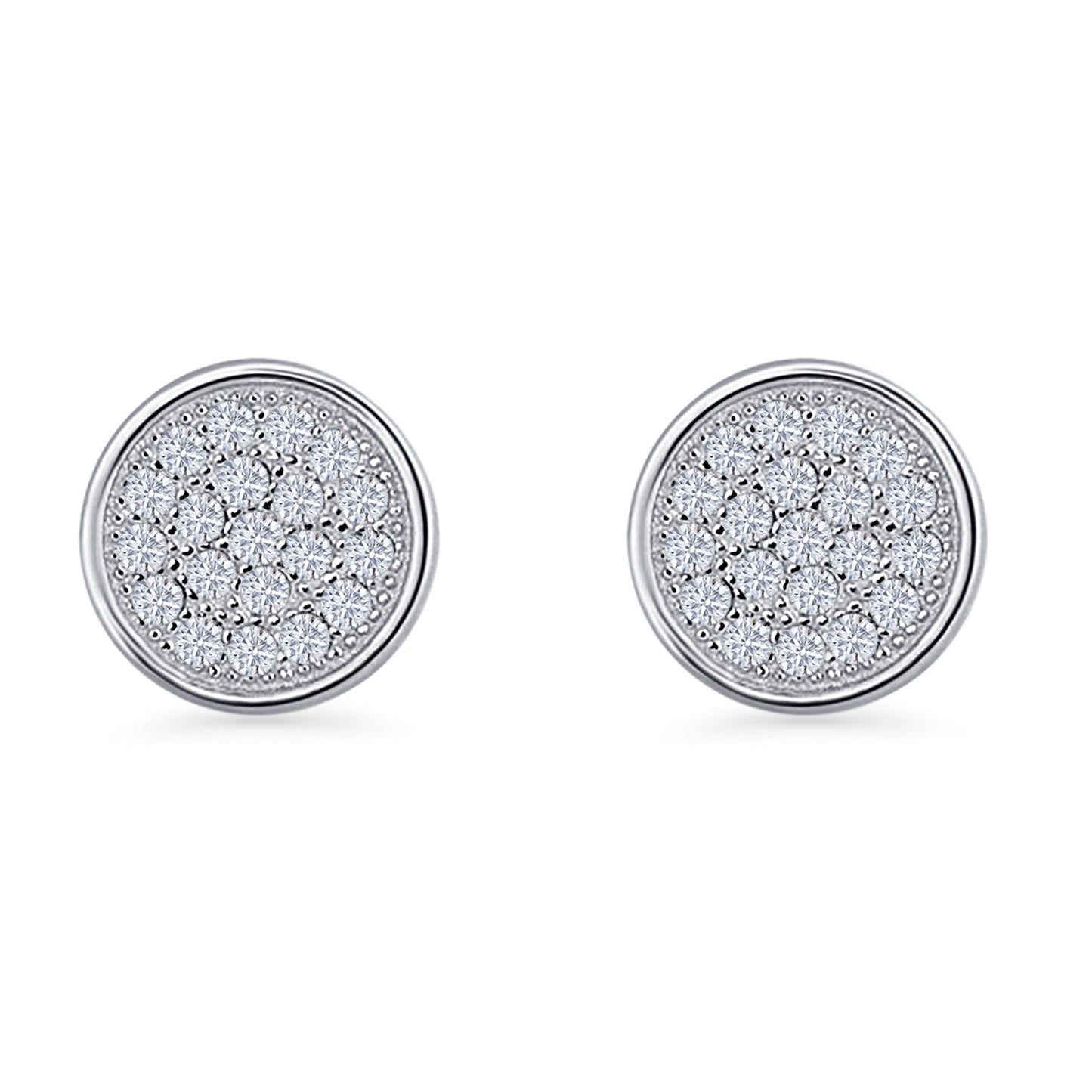 Round Stud Earring