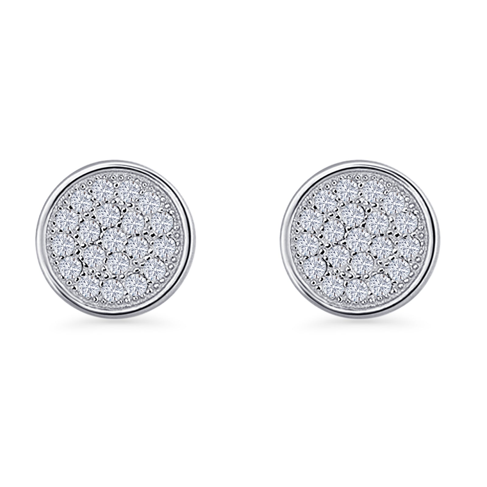 Round Stud Earring