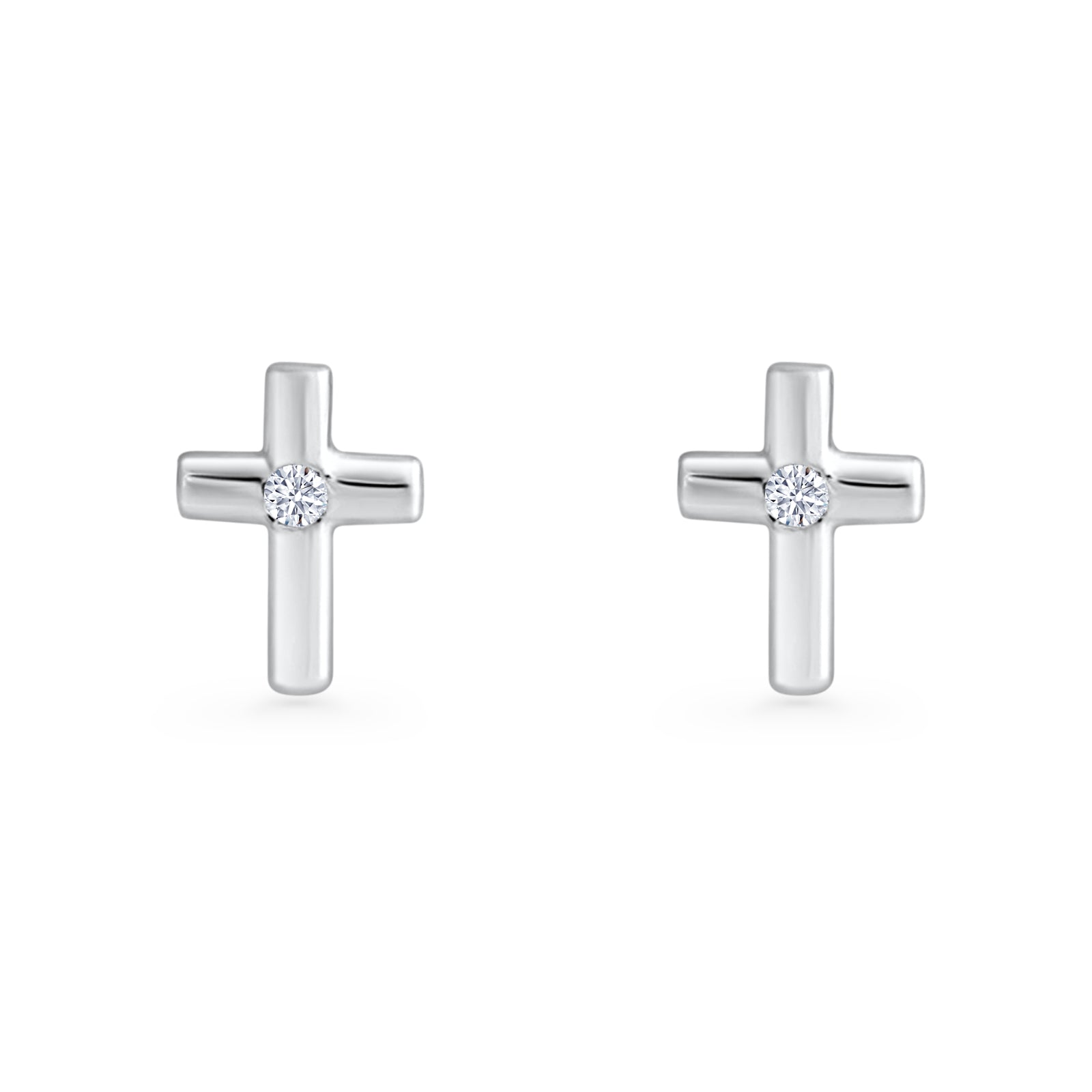 Cross Stud Earrings