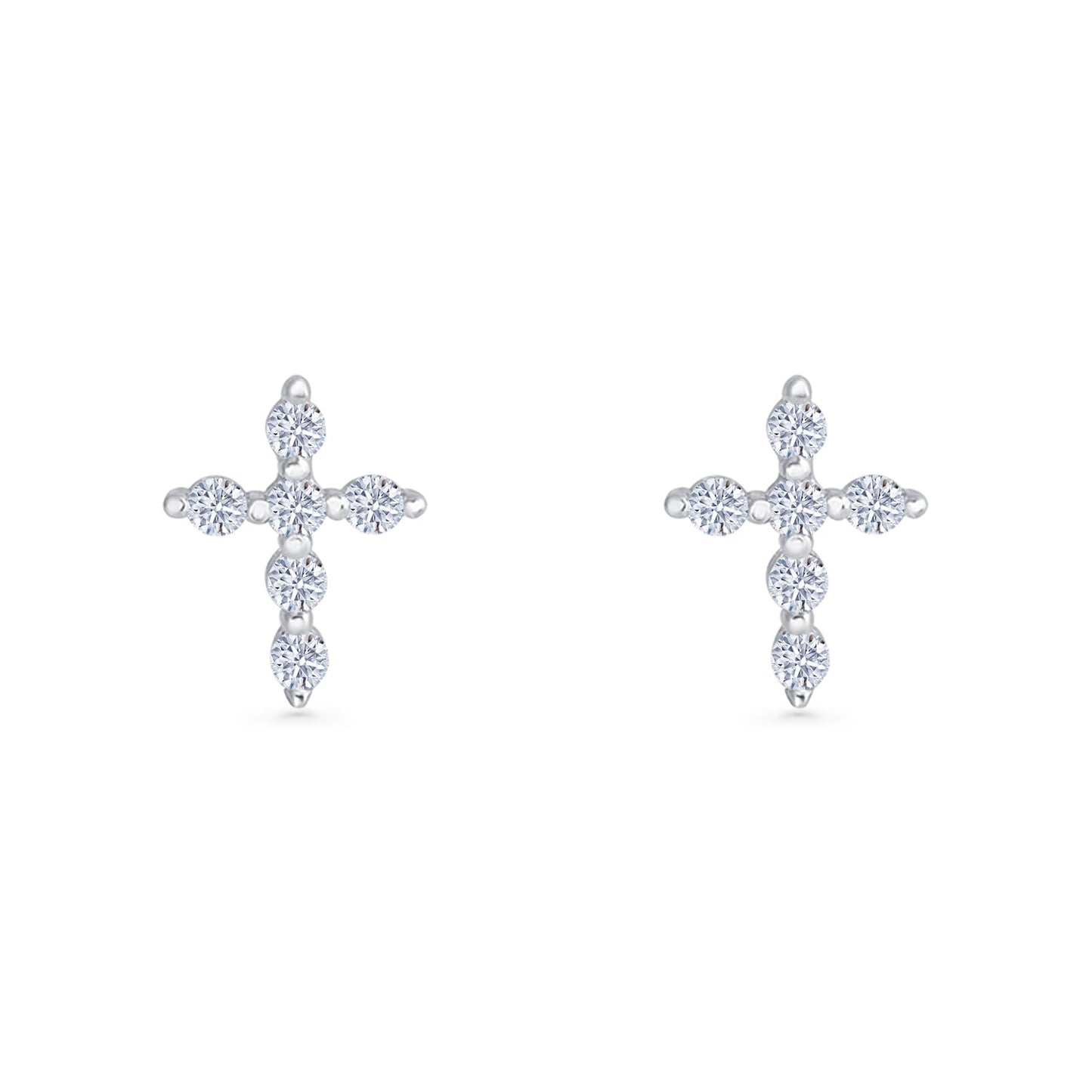 Cross Stud Earring