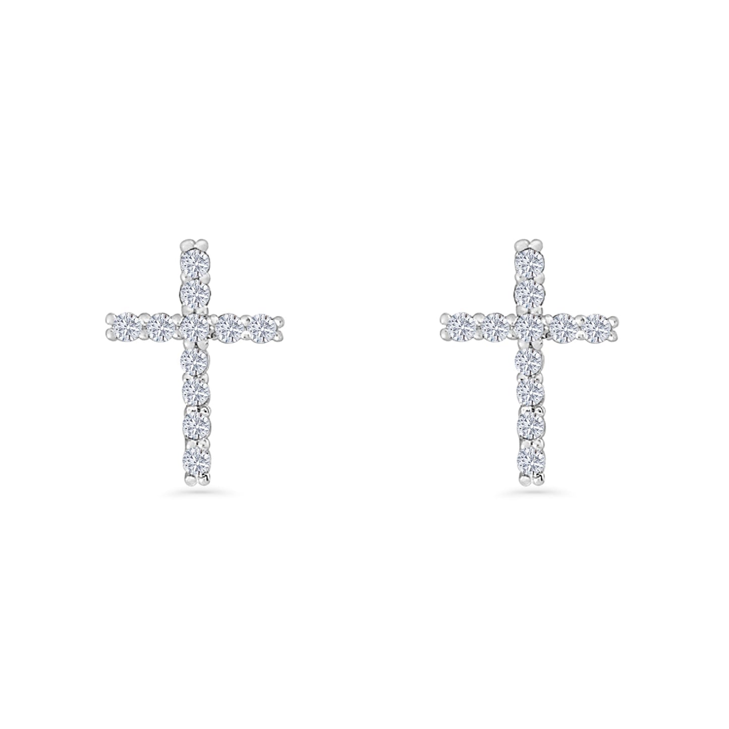 Cross Stud Earring