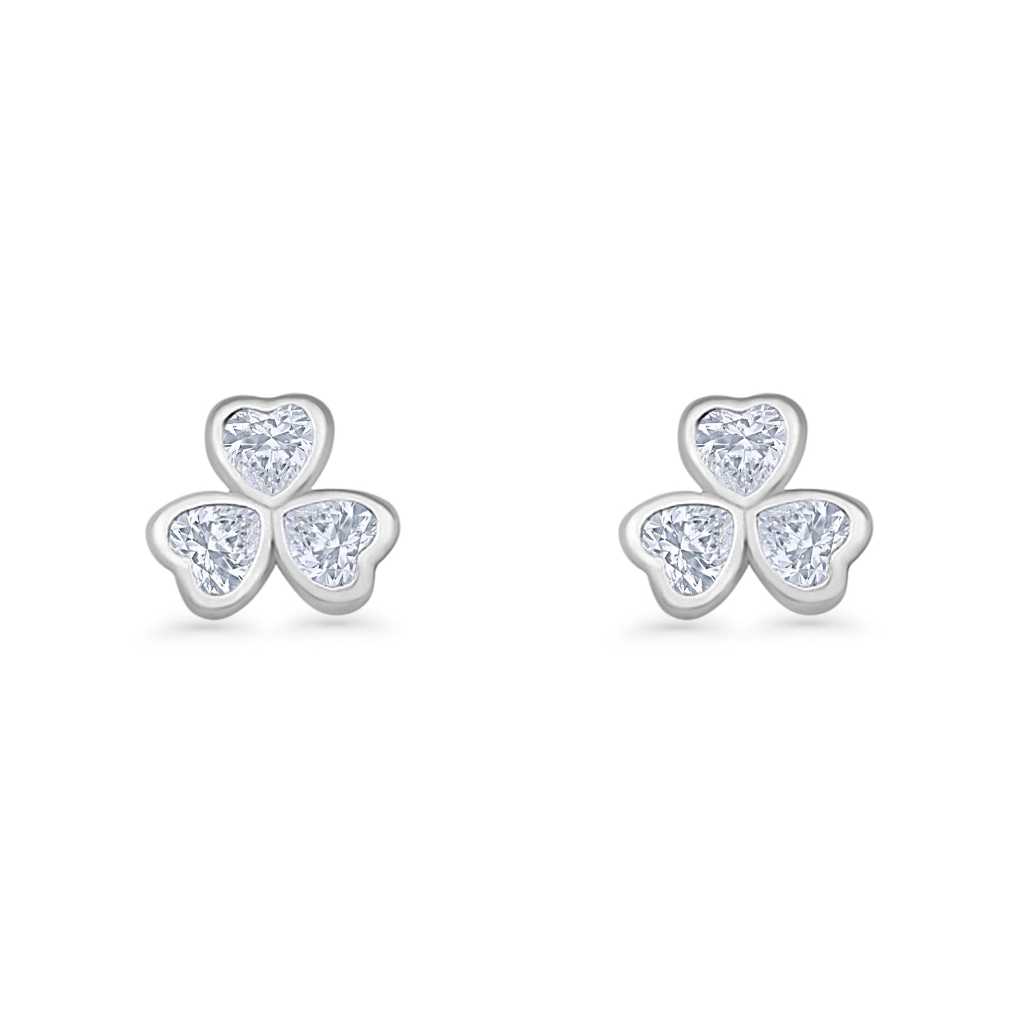 Clover Leaf Stud Earring