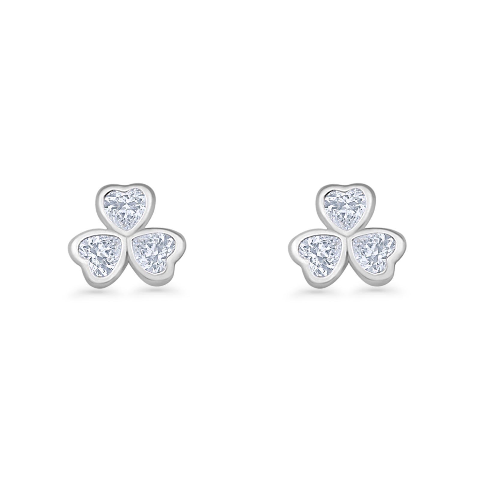 Clover Leaf Stud Earring