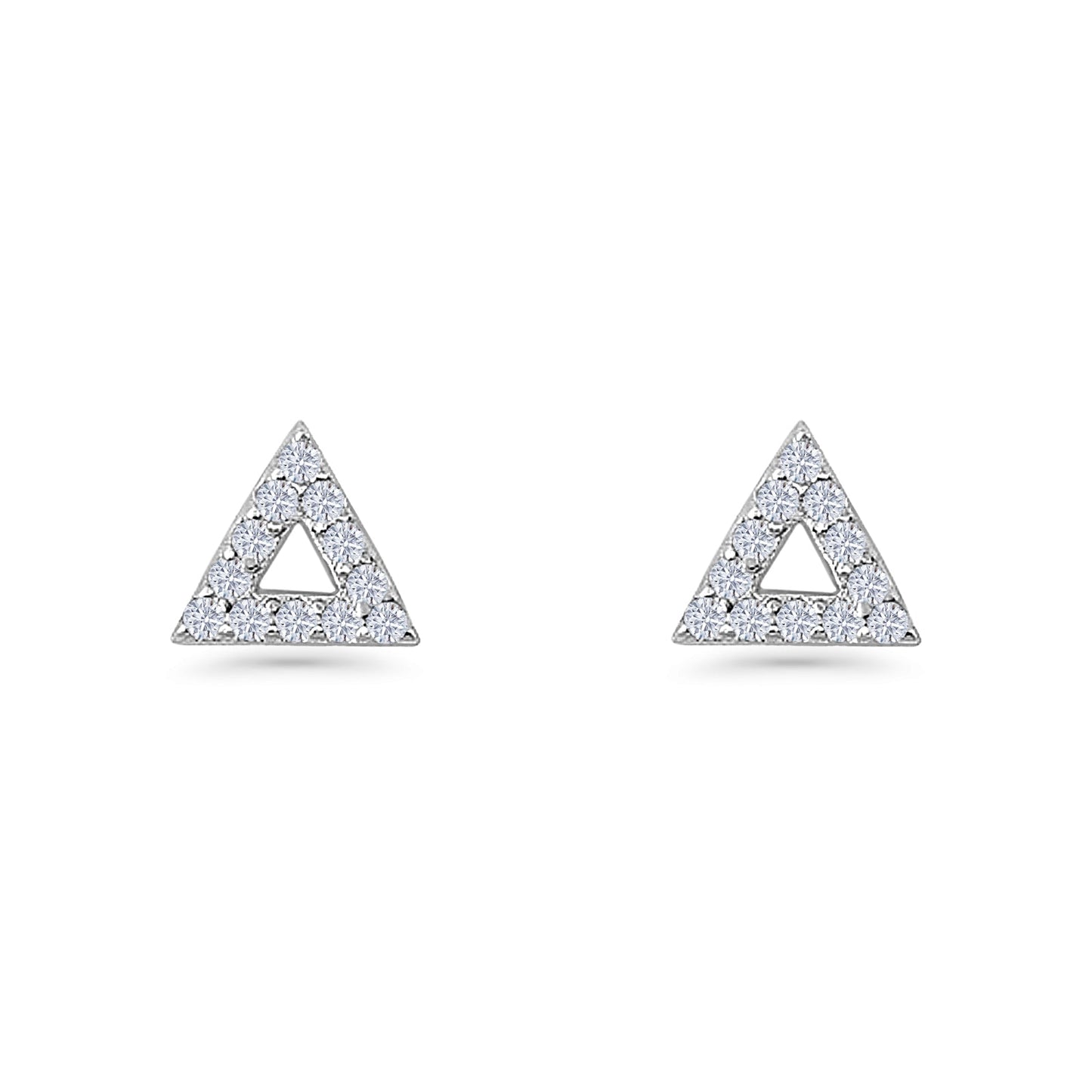 Triangular Stud Earring