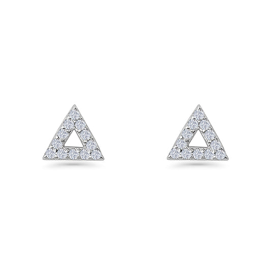 Triangular Stud Earring