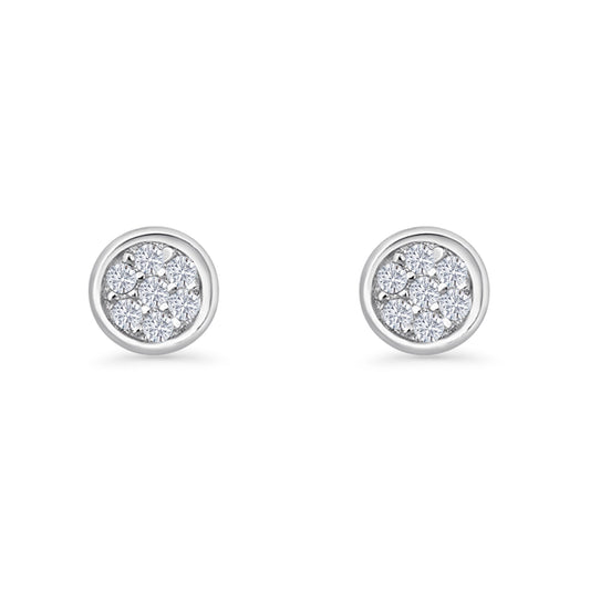 Round Stud Earring