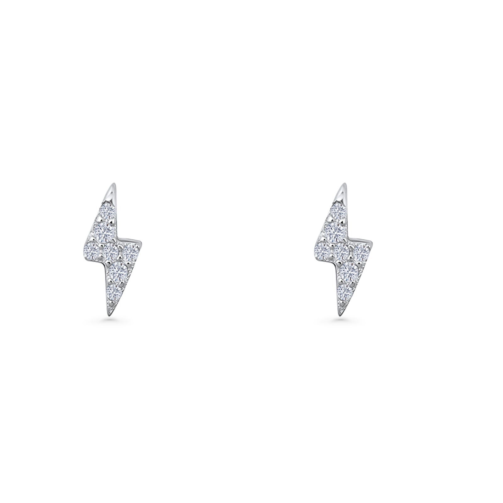 Thunderbolt Stud Earring