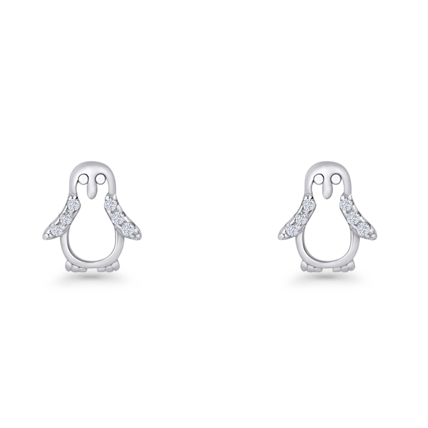 Penguin Stud Earrings