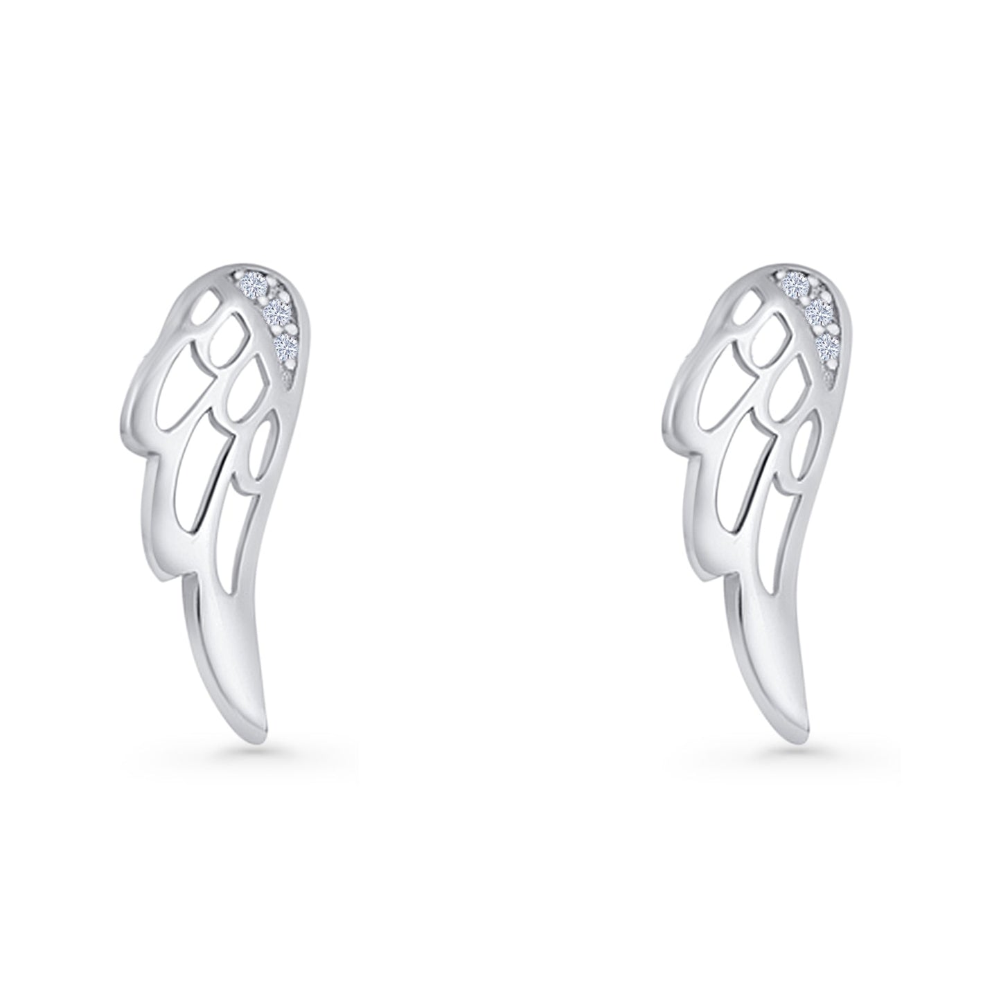 Angel Wings Stud Earring