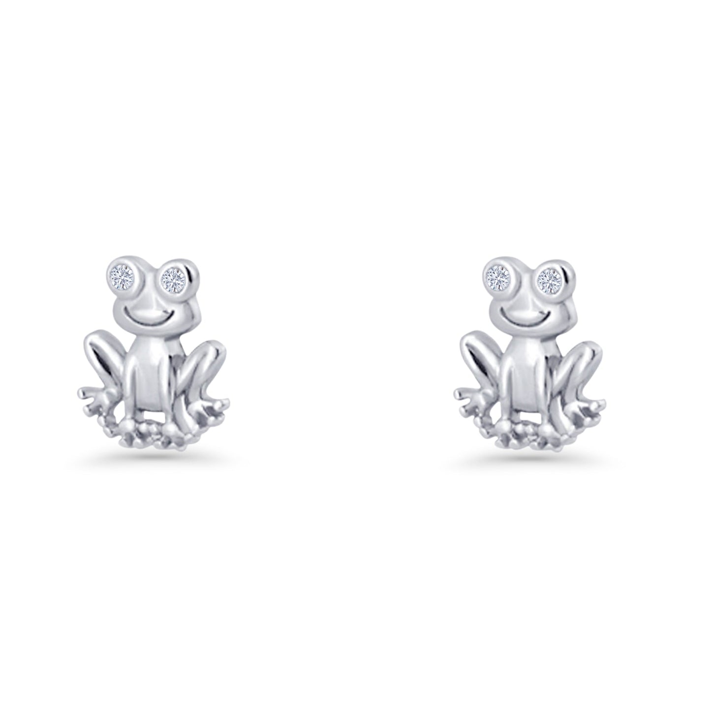 Frog Stud Earring