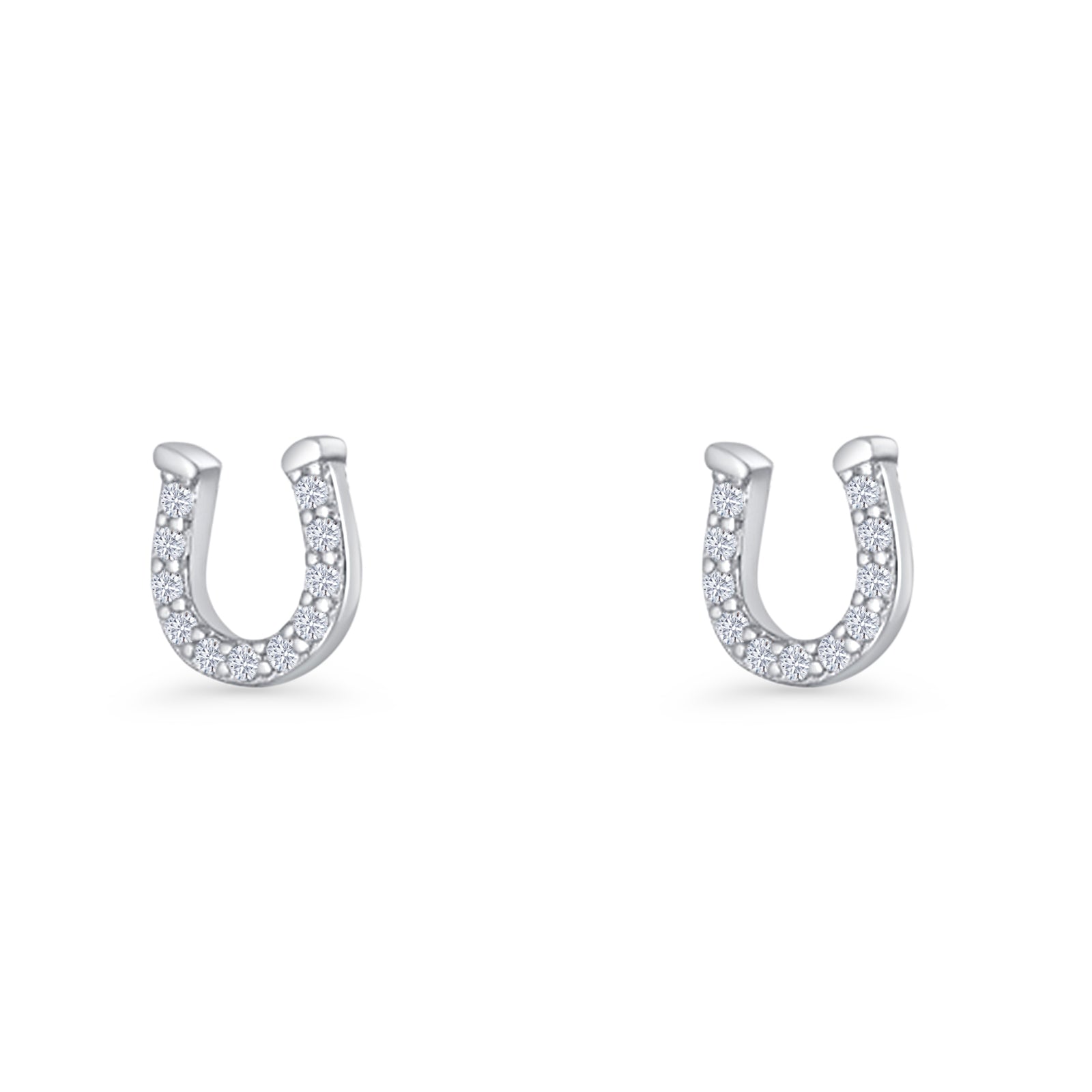 Horseshoe Stud Earrings