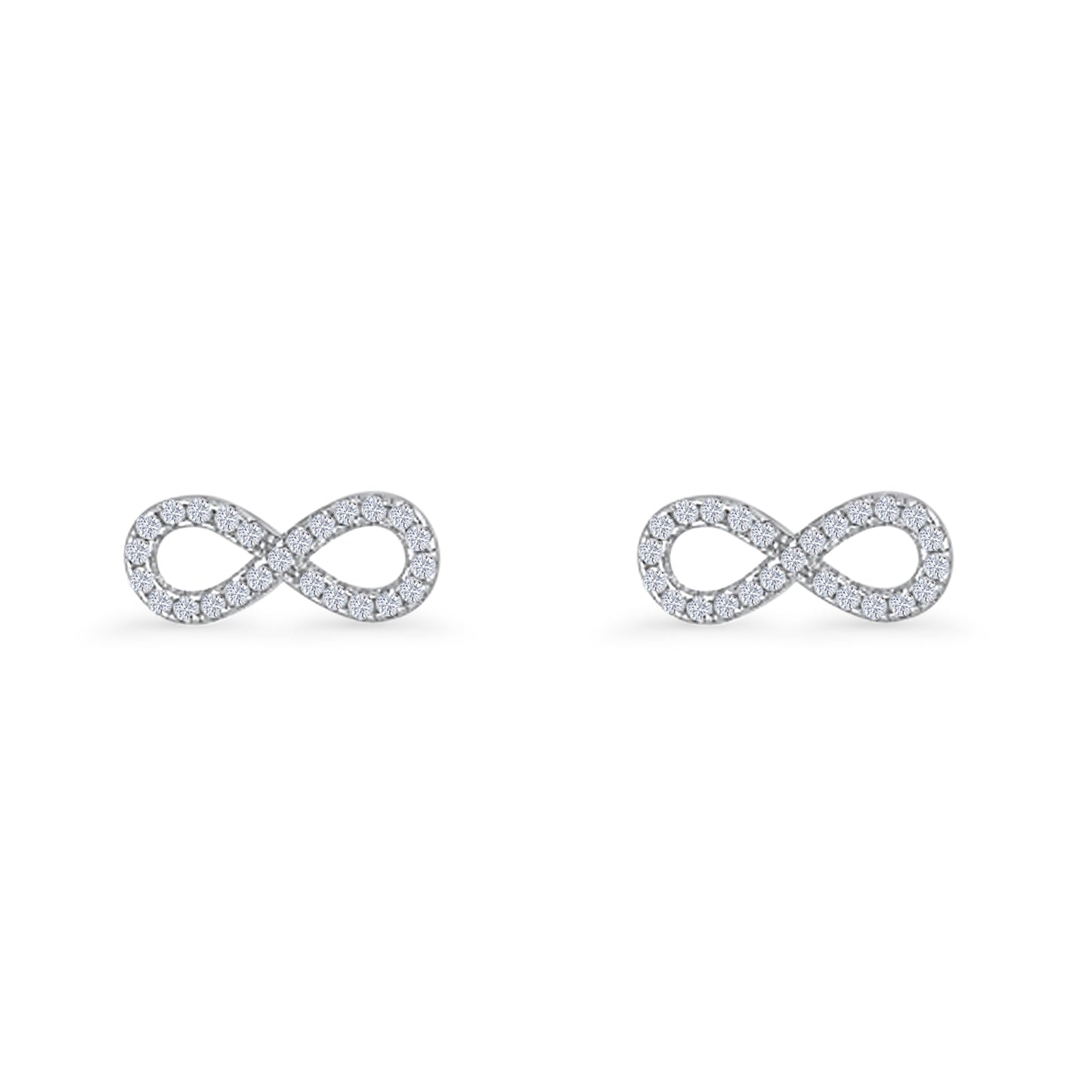 Infinity Stud Earrings