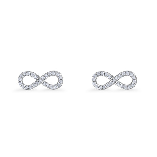 Infinity Stud Earrings