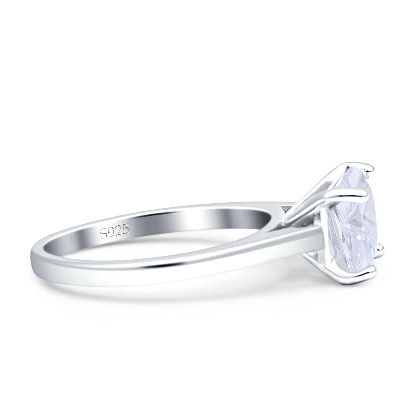 Asscher Cut Solitaire Ring