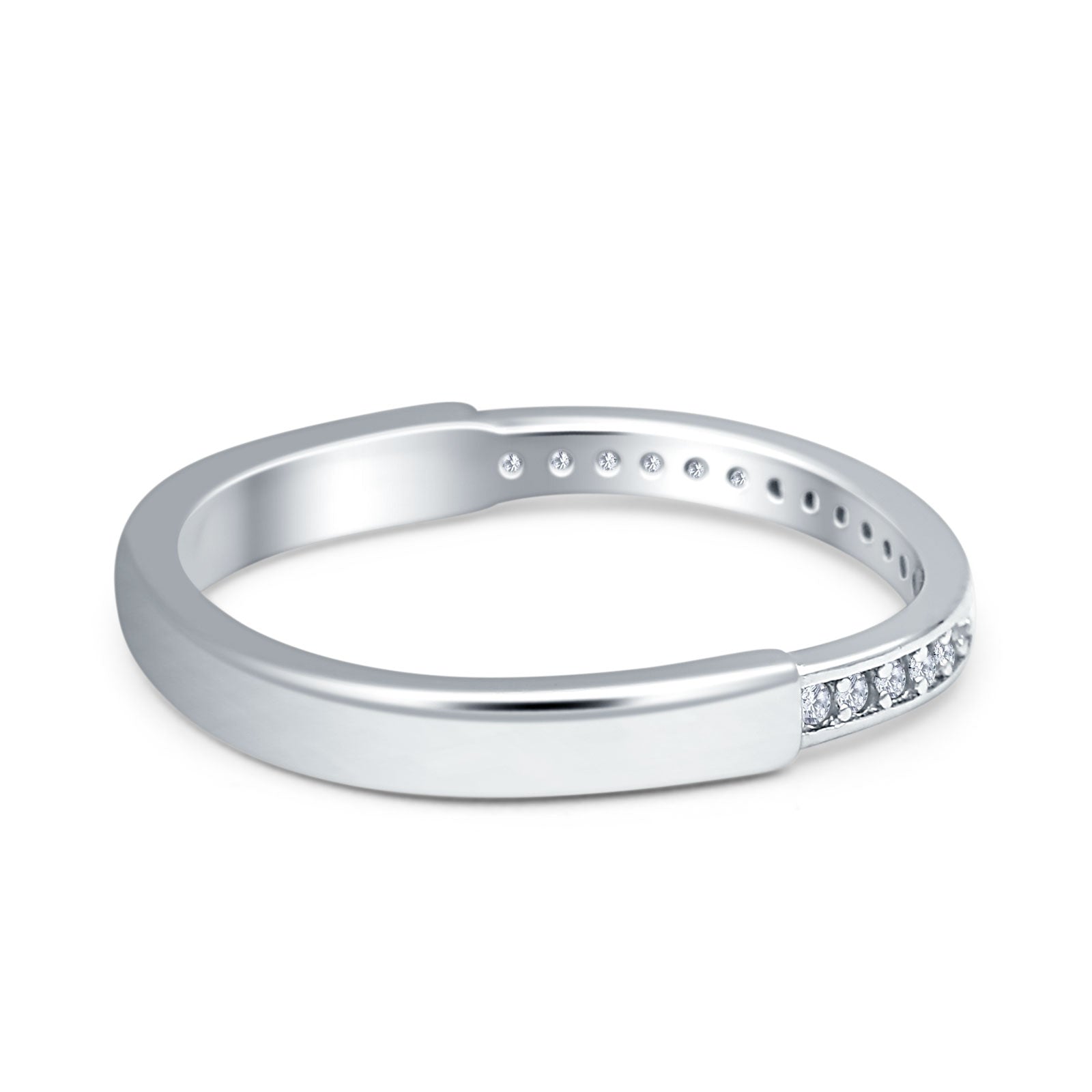Half Eternity CZ Band